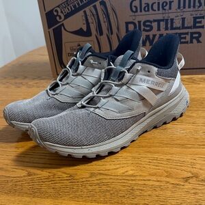 Merrell Men's Black and Gray Athletic Shoes